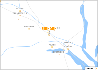 map of Sīāh Dak