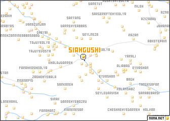 map of Sīāh Gūshī