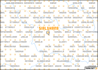 map of Siāldhara