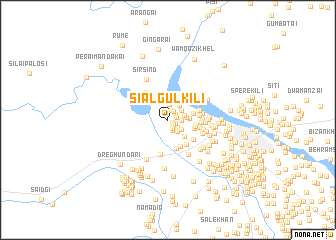 map of Siāl Gul Kili