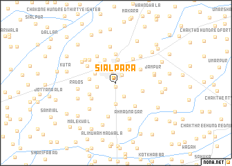 map of Siālpara