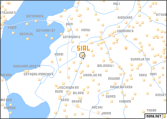map of Siāl