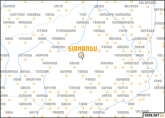 map of Siamandu