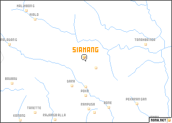 map of Siamang