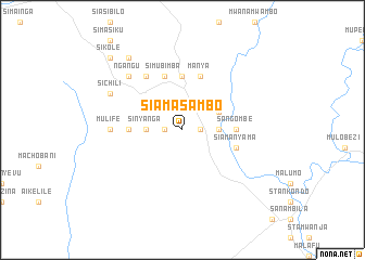 map of Siamasambo