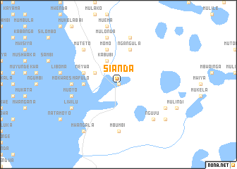 map of Sianda