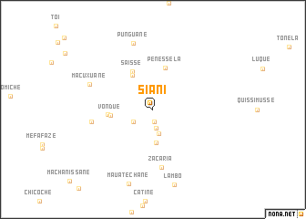 map of Siani