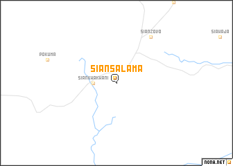 map of Siansalama