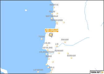 map of Siaung