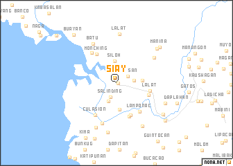 map of Siay