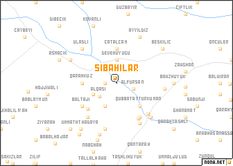 map of Sibāhīlār