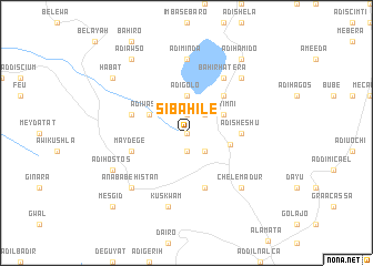 map of Sībahilē