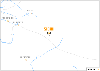 map of Sibāhī