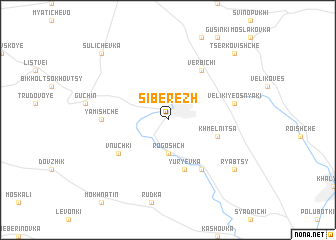 map of Siberezh