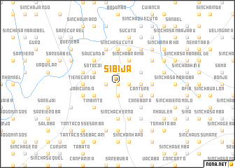 map of Sibijá