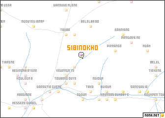 map of Sibi Nokho