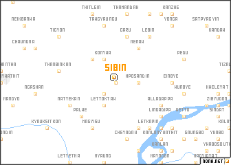 map of Sibin