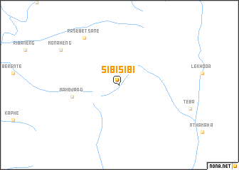 map of Sibi Sibi