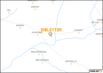 map of Sibleyton