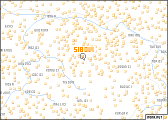 map of Šibovi