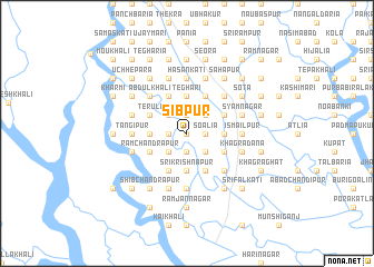 map of Sibpur