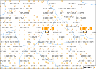 map of Sibpur