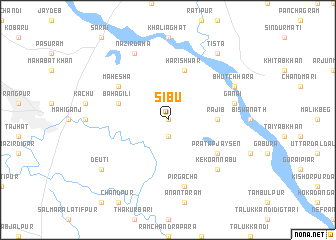 map of Sību