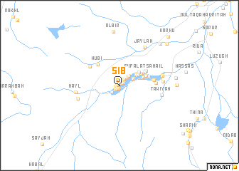 map of Sīb