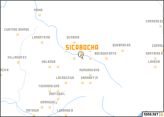 map of Sicabocha