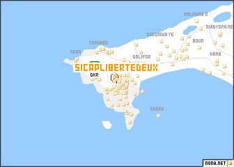 map of S.I.C.A.P. Liberté Deux