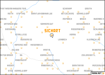 map of Sichart