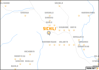 map of Sichili