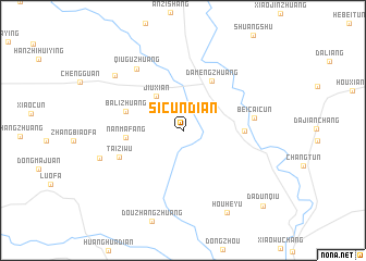 map of Sicundian