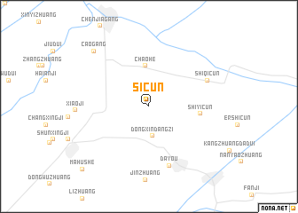 map of Sicun