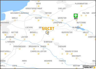 map of Sidcot