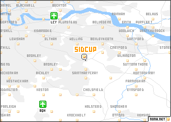 map of Sidcup
