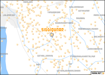 map of Siddīq Unar