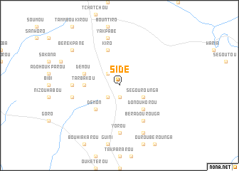 map of Sidé