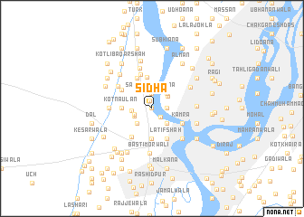 map of Sidha