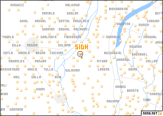 map of Sidh