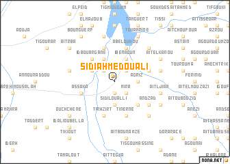 map of Sidi Ahmed Ou Ali