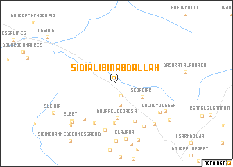 map of Sīdī ‘Alī Bin ‘Abd Allāh