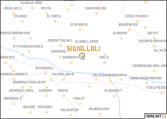 map of Sidi Allali