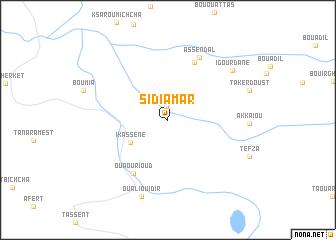 map of Sidi Amar