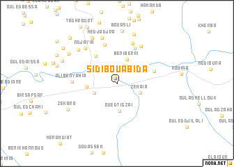 map of Sidi Bou Abida
