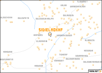 map of Sidi el Mokhf