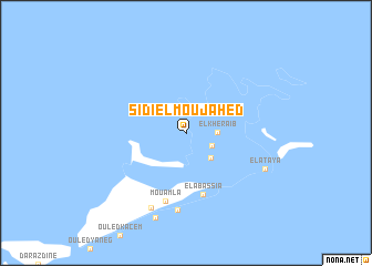 map of Sidi el Moujahed