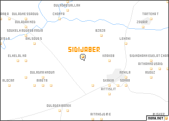 map of Sidi Jaber