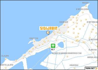 map of Sīdī Jābir