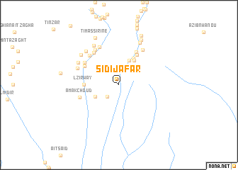 map of Sidi Jaʼfar